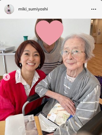 住吉美紀のインスタグラムから