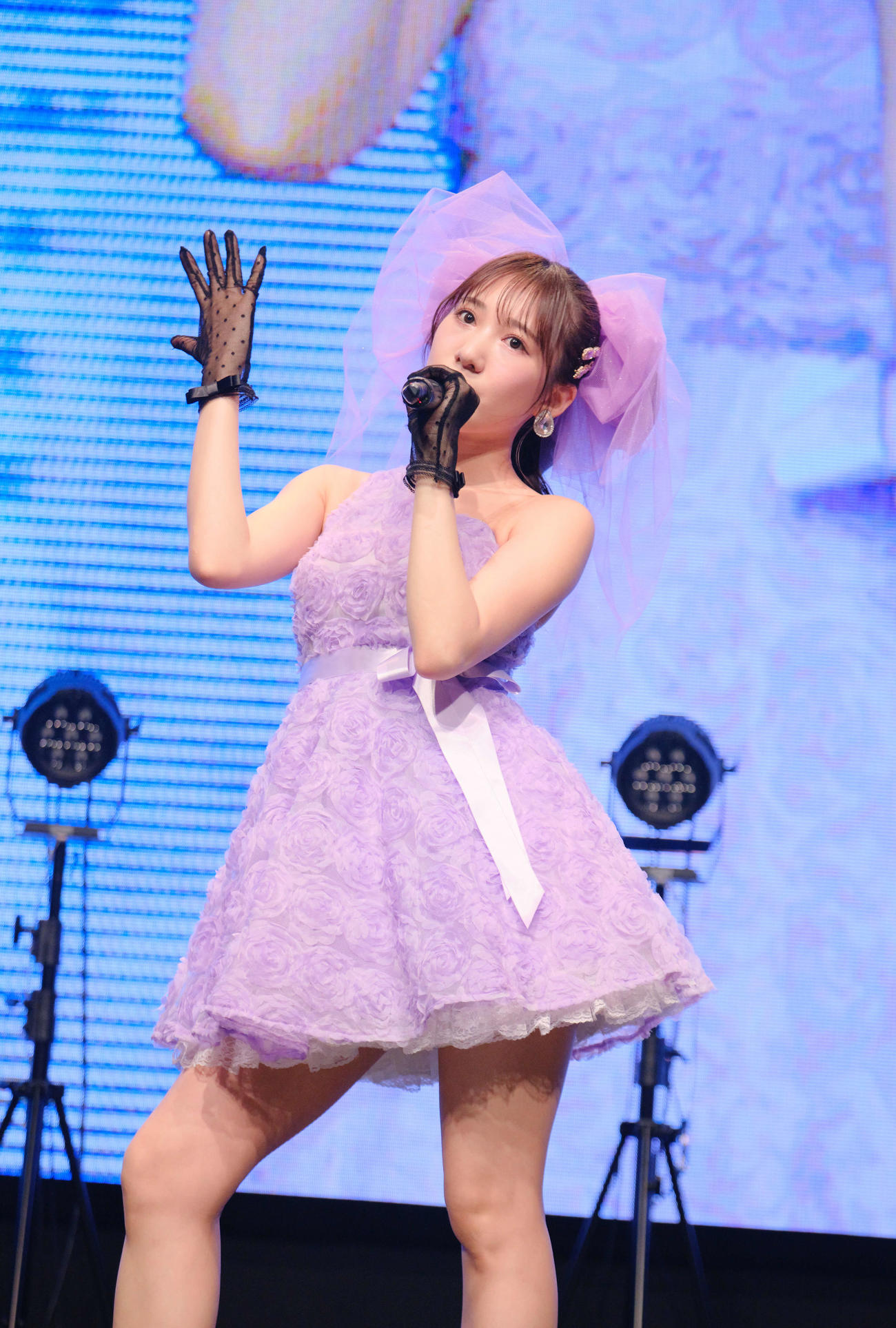 「#HASHTAG NIGHT vol.7～Zepp Shinjuku大占拠～」で2年ぶりに音楽活動を再開した横野すみれ（C）下山春香