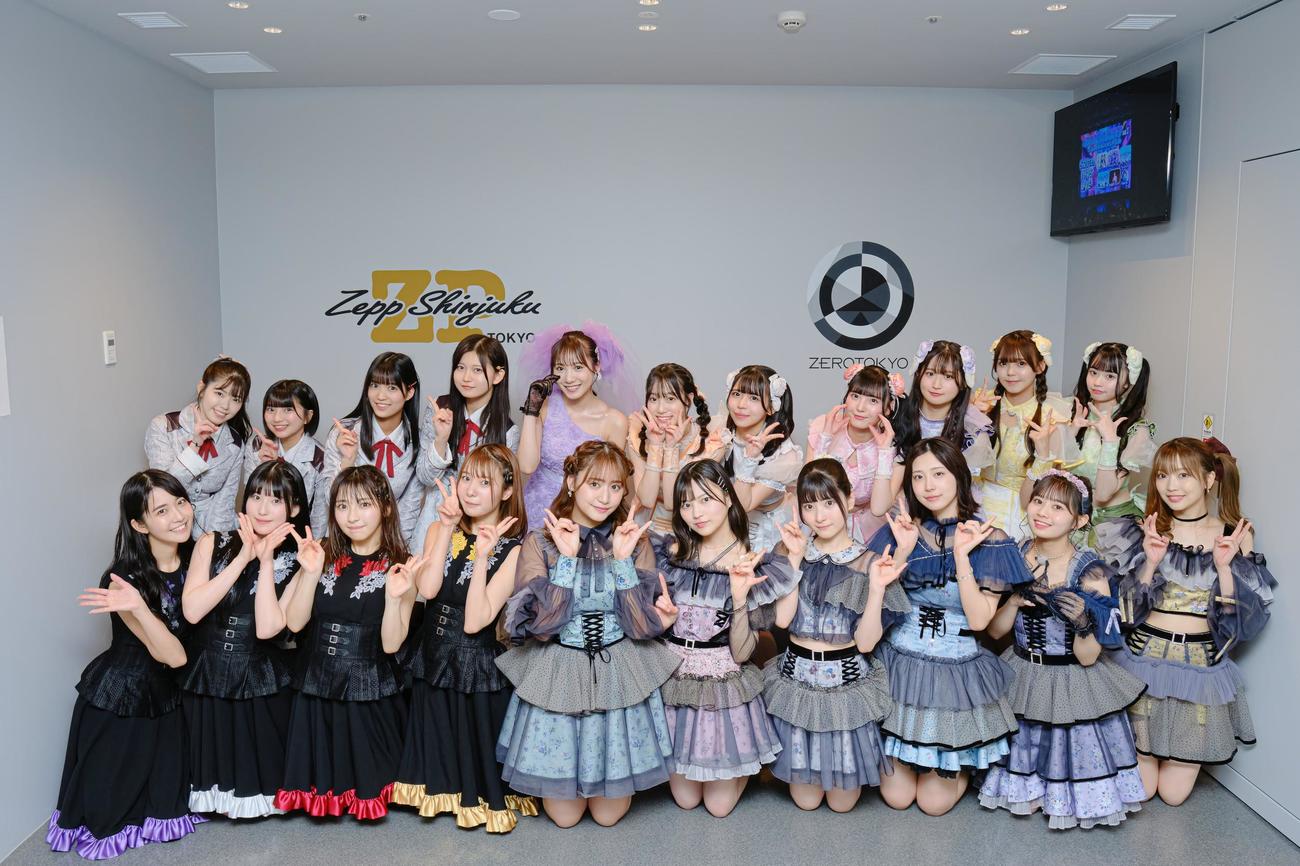 「#HASHTAG NIGHT vol.7～Zepp Shinjuku大占拠～」の出演者たち（C）下山春香
