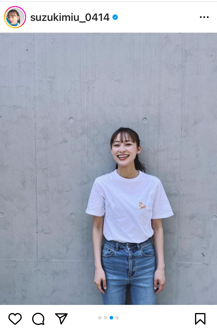 鈴木美羽のインスタグラムから