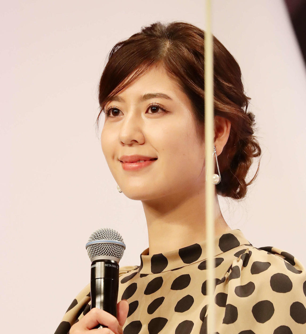 テレビ朝日の桝田沙也香アナ（2021年10月撮影）