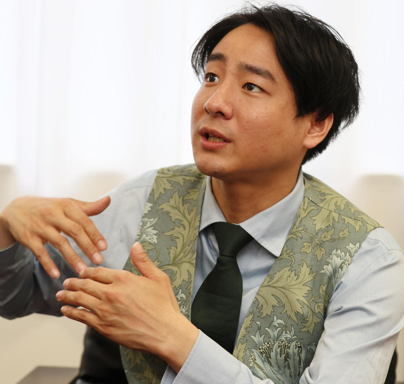 Rー1グランプリ2023王者の田津原理音（撮影・加藤哉）