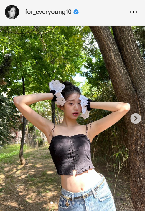 IVEウォニョンのインスタグラムから