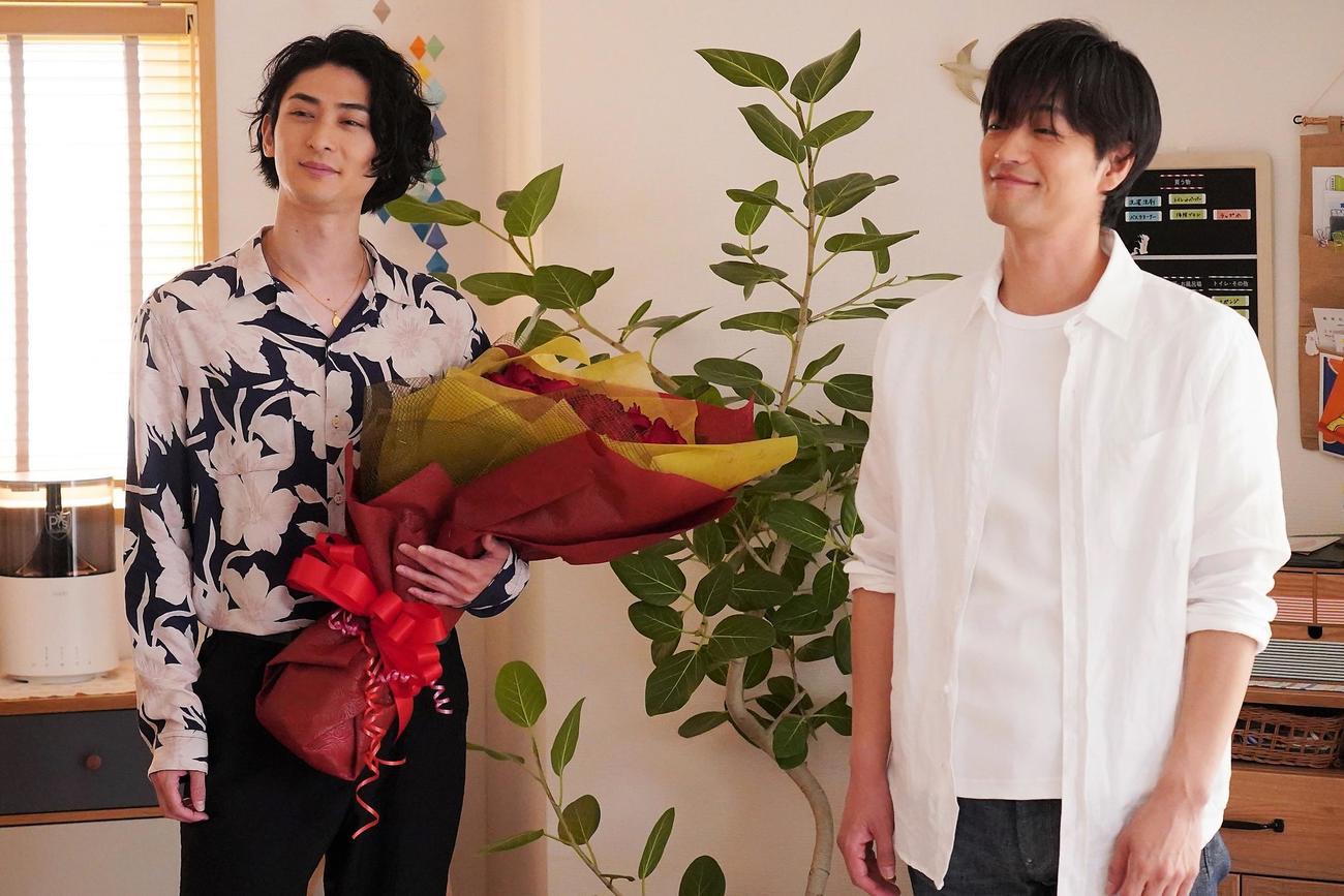 「わたしのお嫁くん」に出演する古川雄大（左）、竹財輝之助（C）フジテレビ