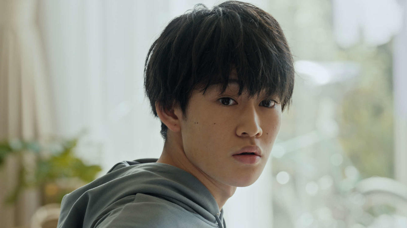 富士通ゼネラルの新テレビCM「ノクリア　母の告白」篇に出演した山時聡真