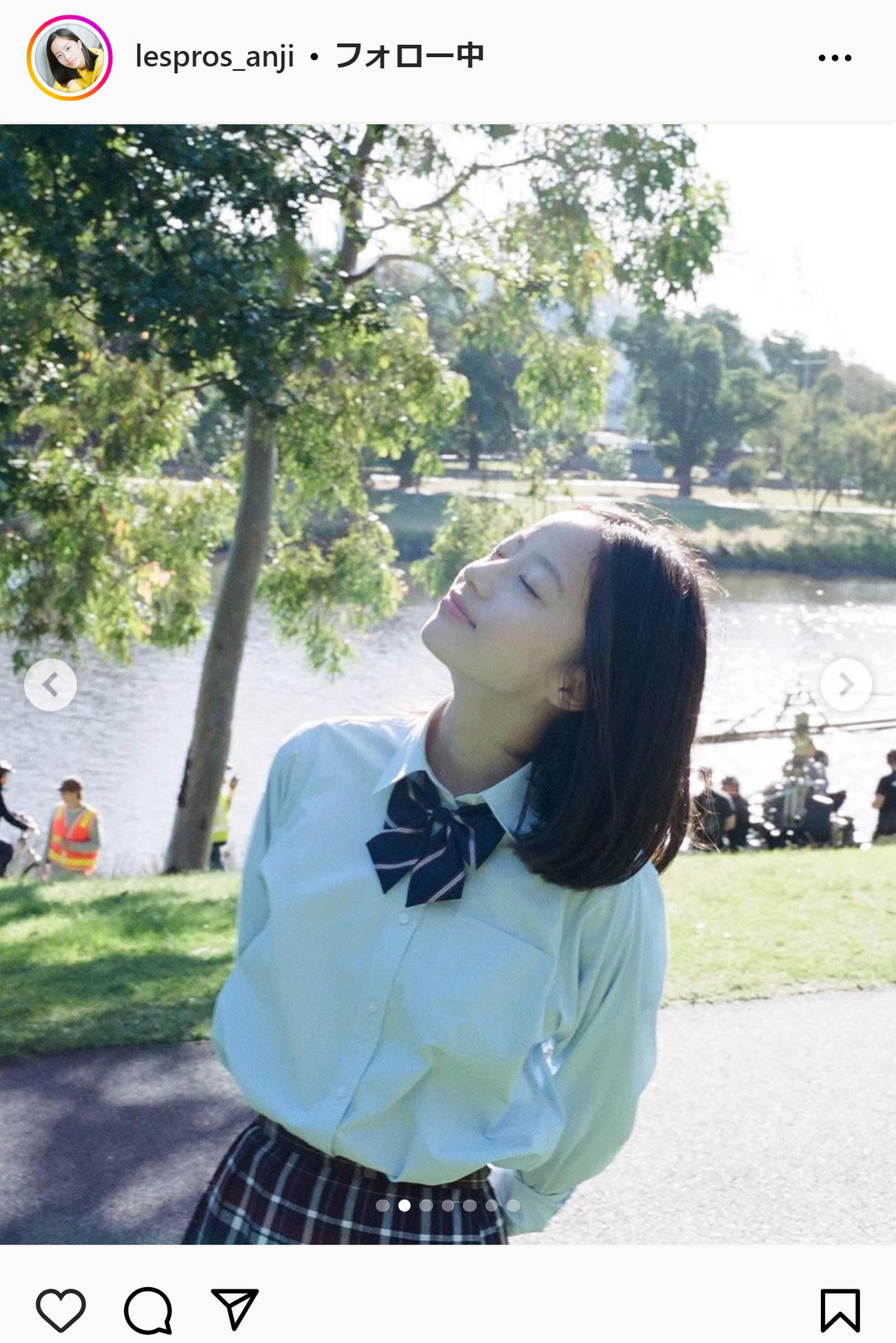 池端杏慈のインスタグラムから