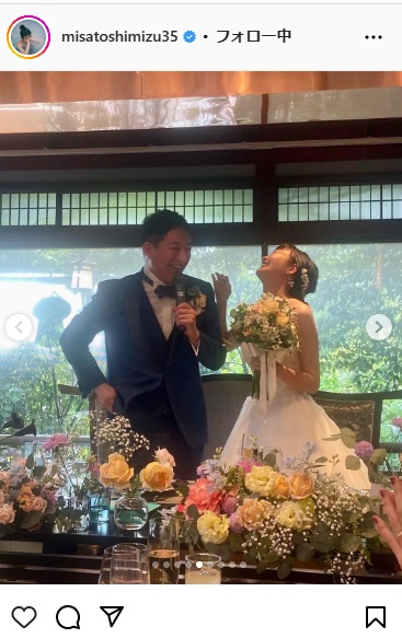 清水みさとのインスタグラムから