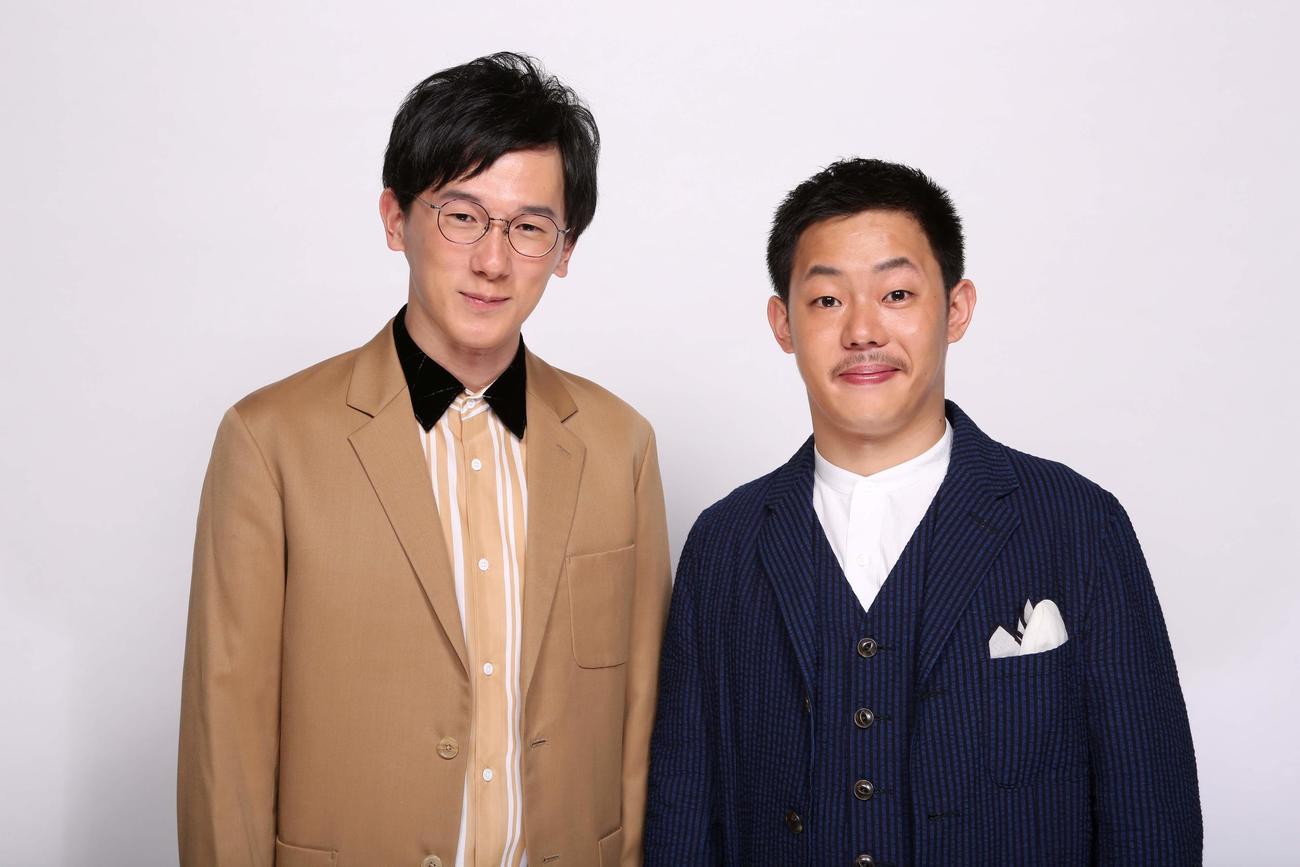 21年のキングオブコントで準優勝したザ・マミィの林田洋平（左）と酒井貴士