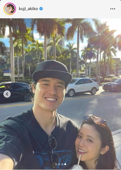 久慈暁子のインスタグラムから