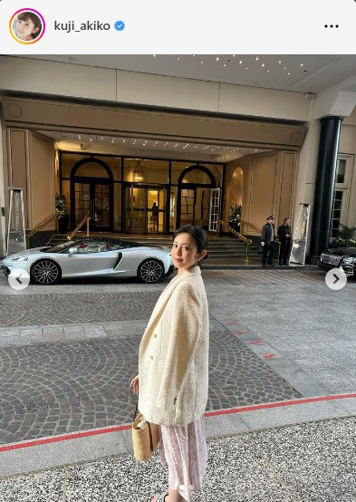 久慈暁子のインスタグラムから