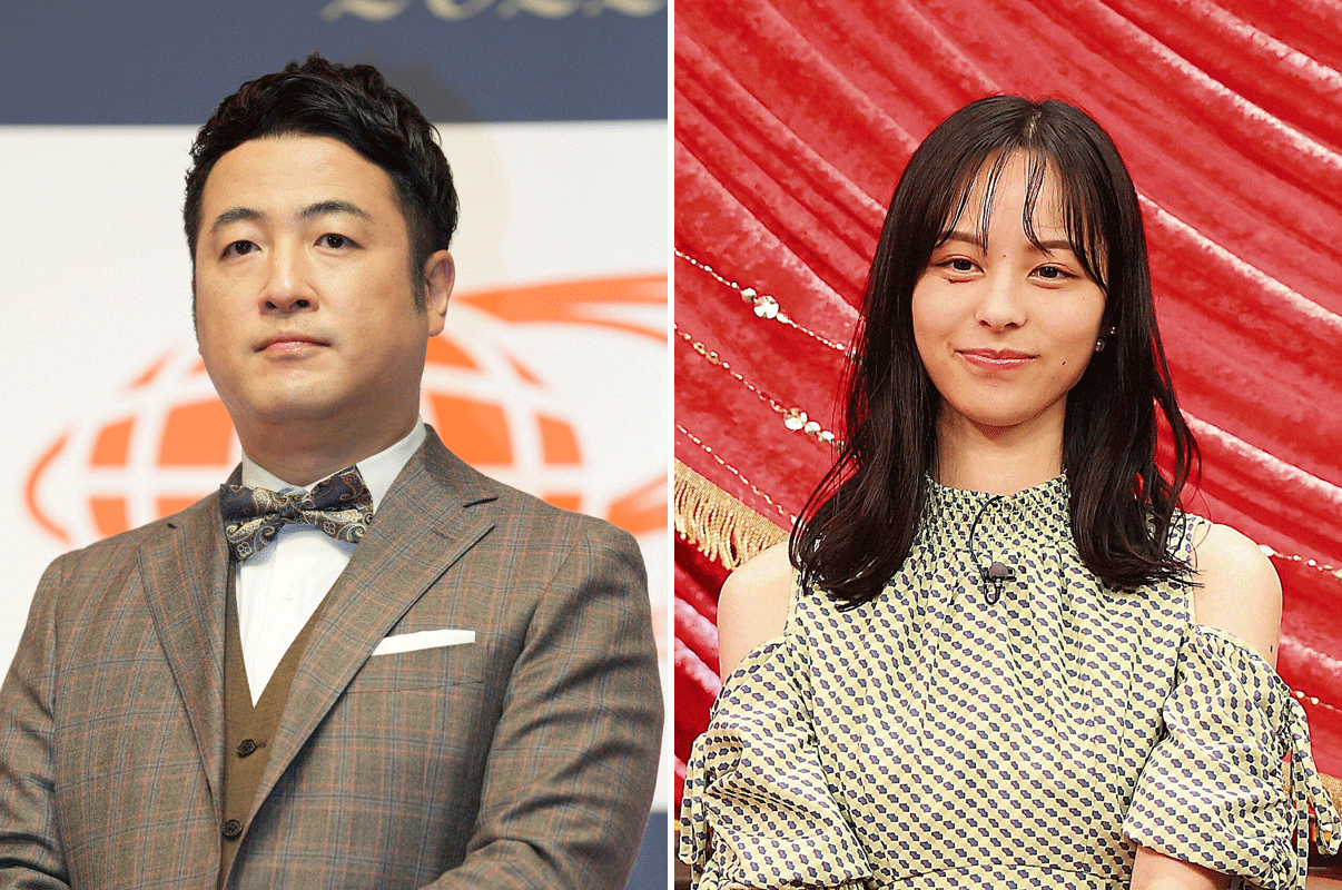 和牛の水田信二（左）と山本萩子