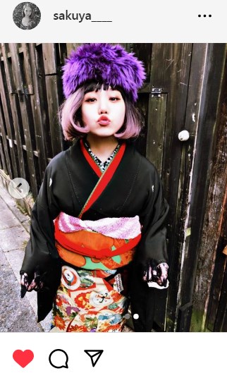 咲耶のインスタグラムから