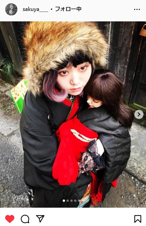 咲耶のインスタグラムから