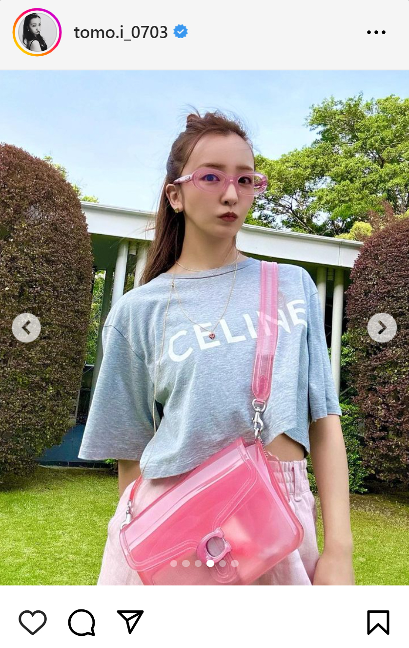 板野友美のインスタグラムから