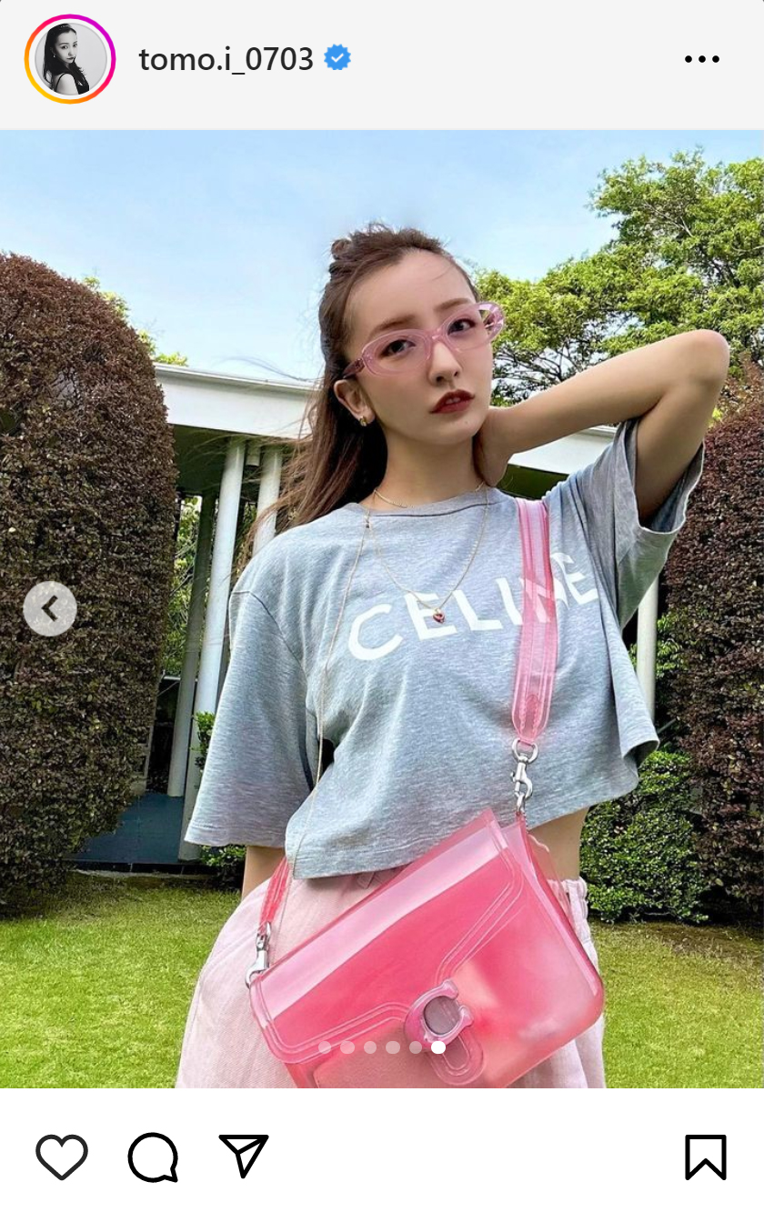 板野友美のインスタグラムから