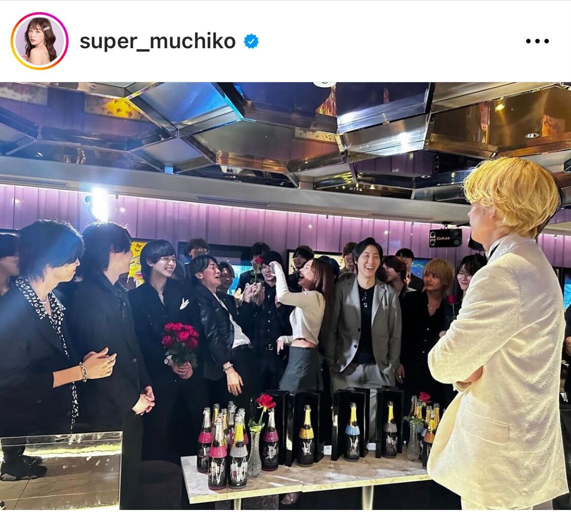 ヒカルの誕生日パーティーの様子（てんちむのインスタグラムから）