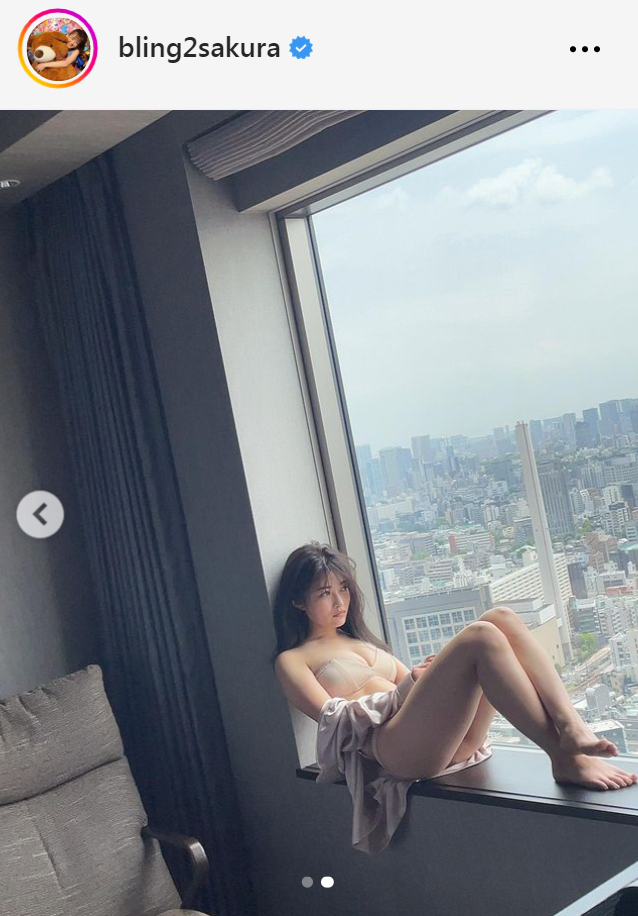 井上咲楽のインスタグラムから