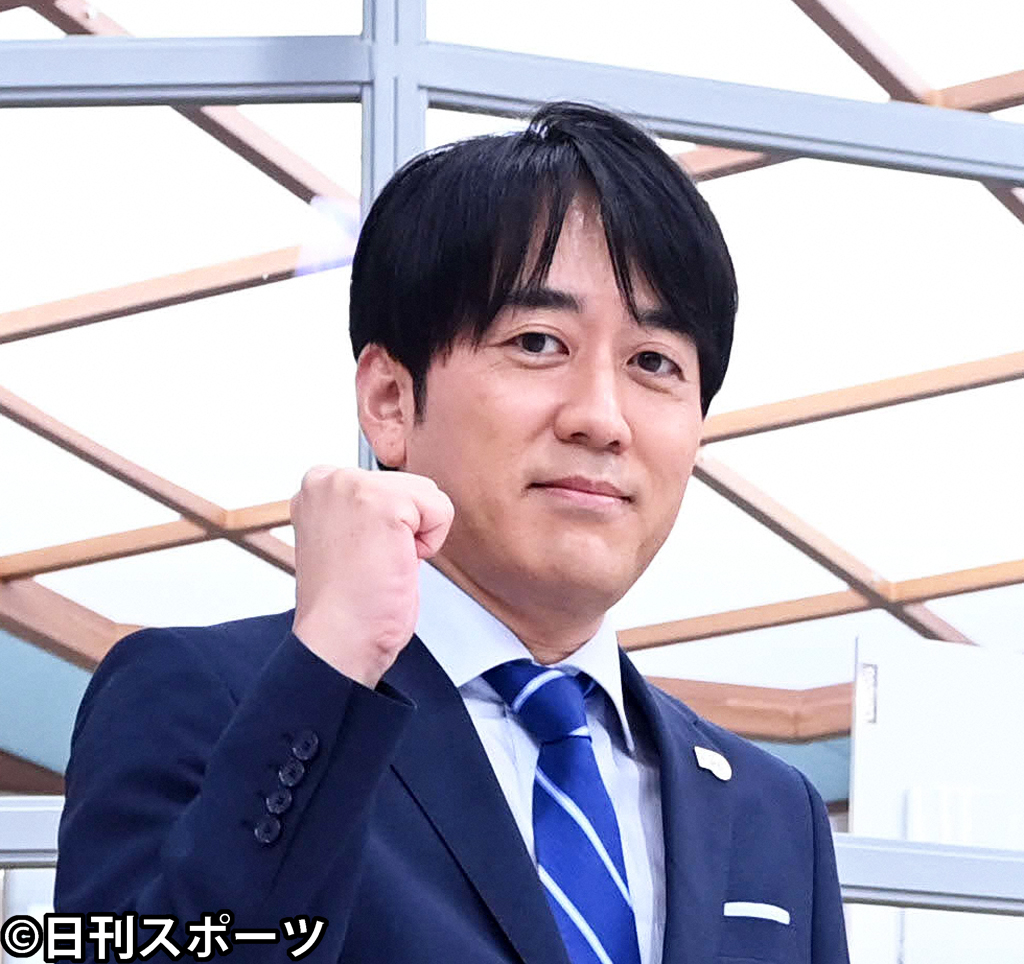 TBS安住紳一郎アナ（2021年12月撮影）