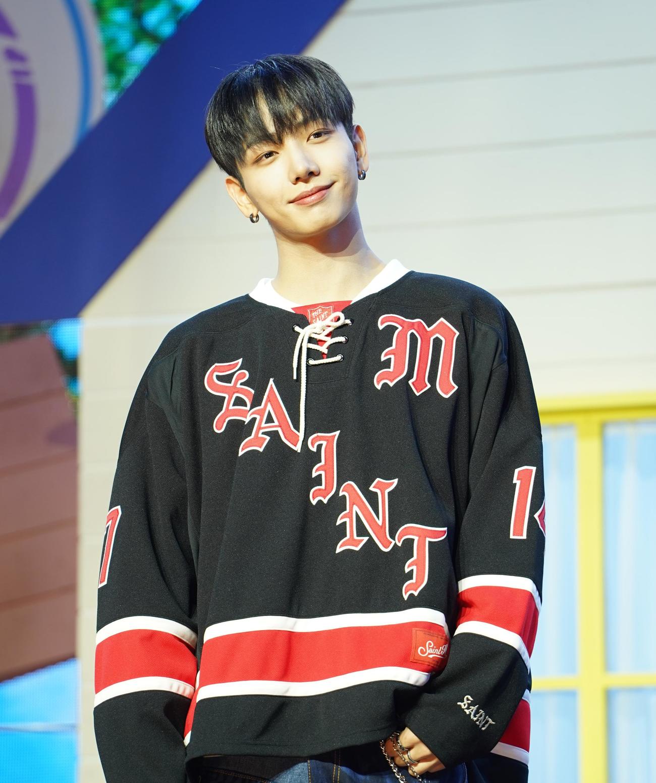 デビューしたBOYNEXTDOORのJAEHYUN（撮影・佐藤勝亮）