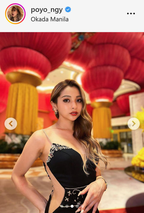 ゆきぽよ、セクシードレス姿で初カジノに「スゲェー美人やん」「同性