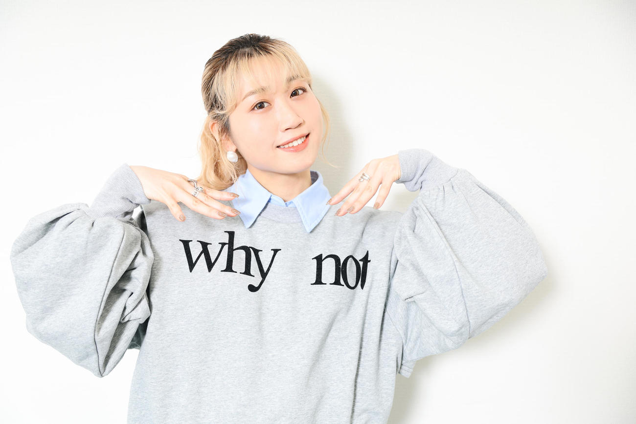 元NMB48で振付師としても活躍する日下このみ（撮影・野上伸悟）