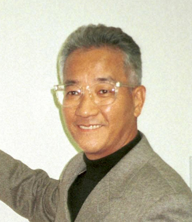 上岡龍太郎さん（1997年撮影）