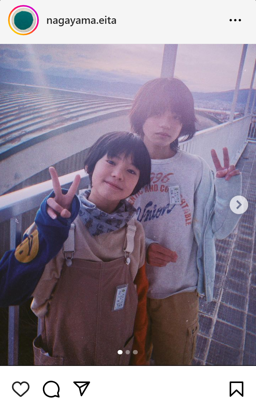 永山瑛太のインスタグラムから