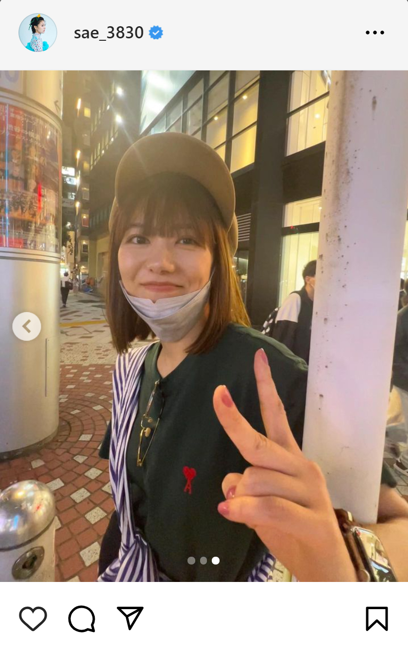宮澤佐江のインスタグラムから