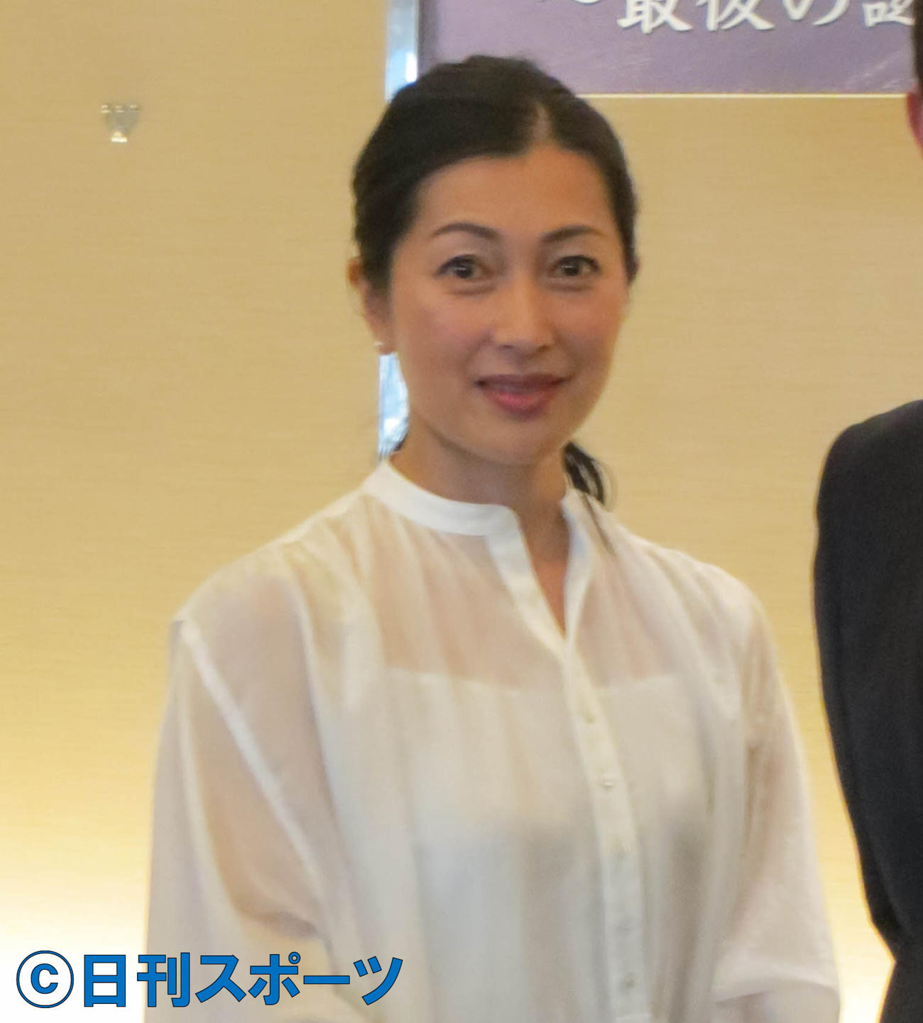 鶴田真由（2018年1月16日撮影）