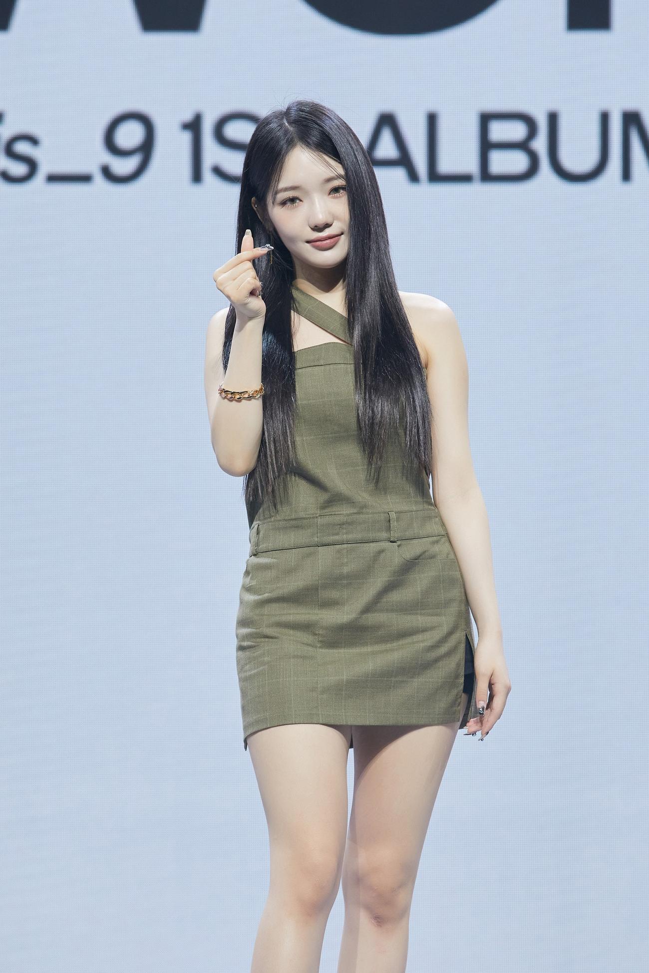 メディアショーケースを行ったfromis＿9のジソン（P）＆（C）PLEDIS Entertainment