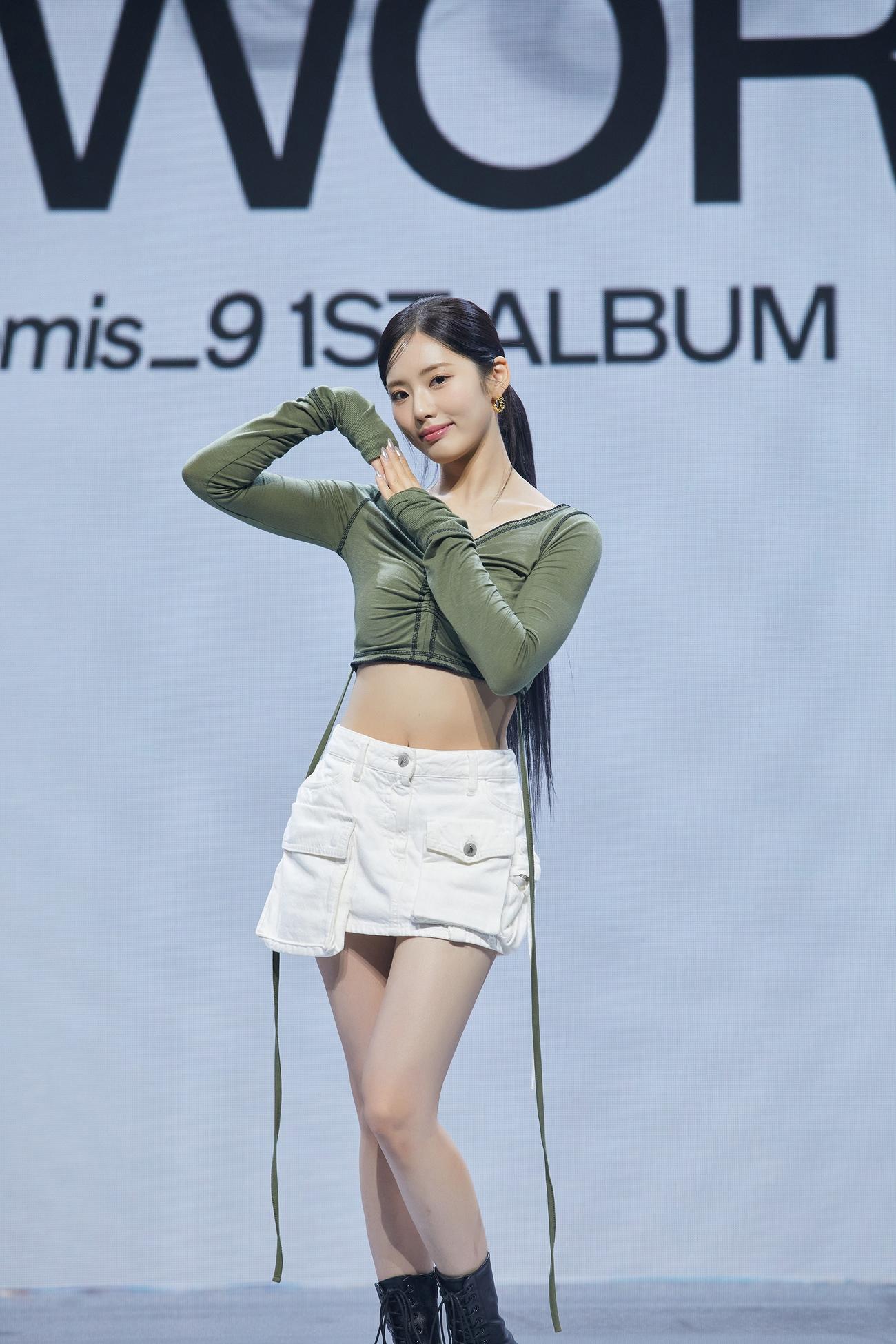 メディアショーケースを行ったfromis＿9のジウォン（P）＆（C）PLEDIS Entertainment