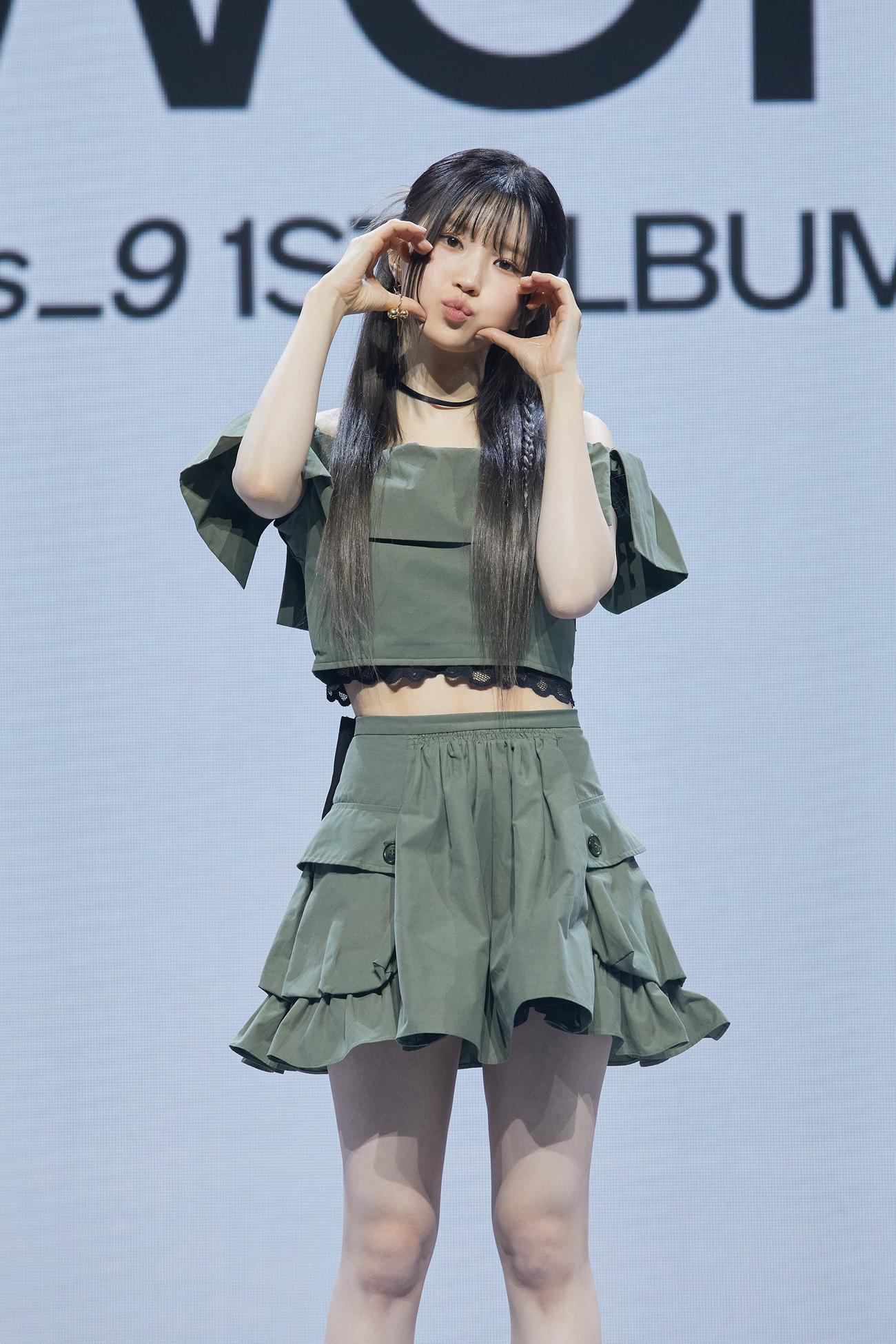 メディアショーケースを行ったfromis＿9のハヨン（P）＆（C）PLEDIS Entertainment