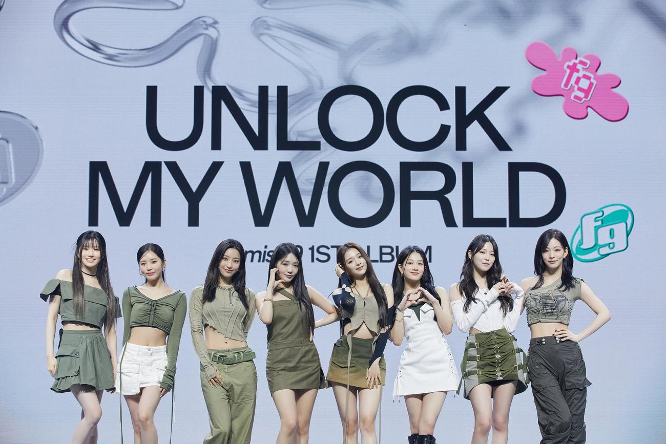 メディアショーケースを行ったfromis＿9（P）＆（C）PLEDIS Entertainment