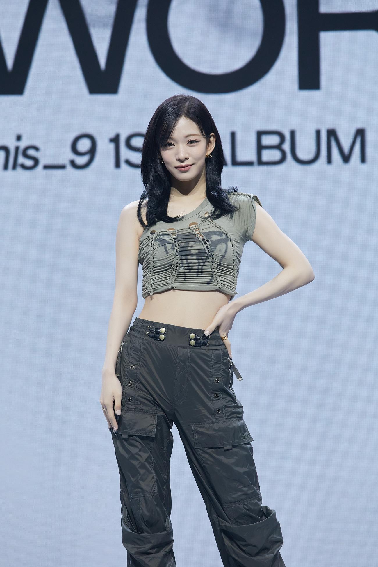メディアショーケースを行ったfromis＿9のチェヨン（P）＆（C）PLEDIS Entertainment