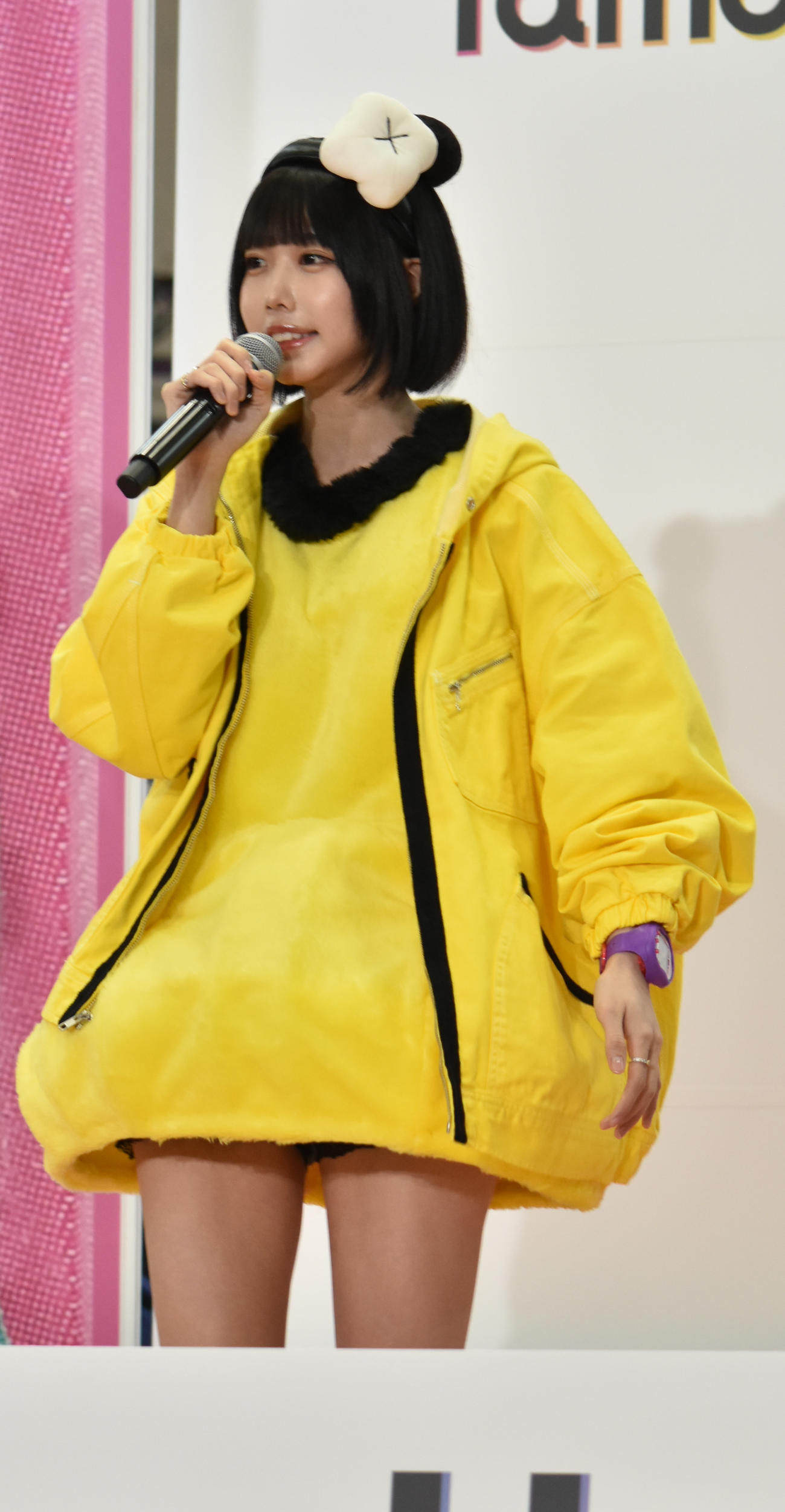 「東京おもちゃショー　2023　バンダイ　Tamagotchi Uniリリースイベント」に出席したあの