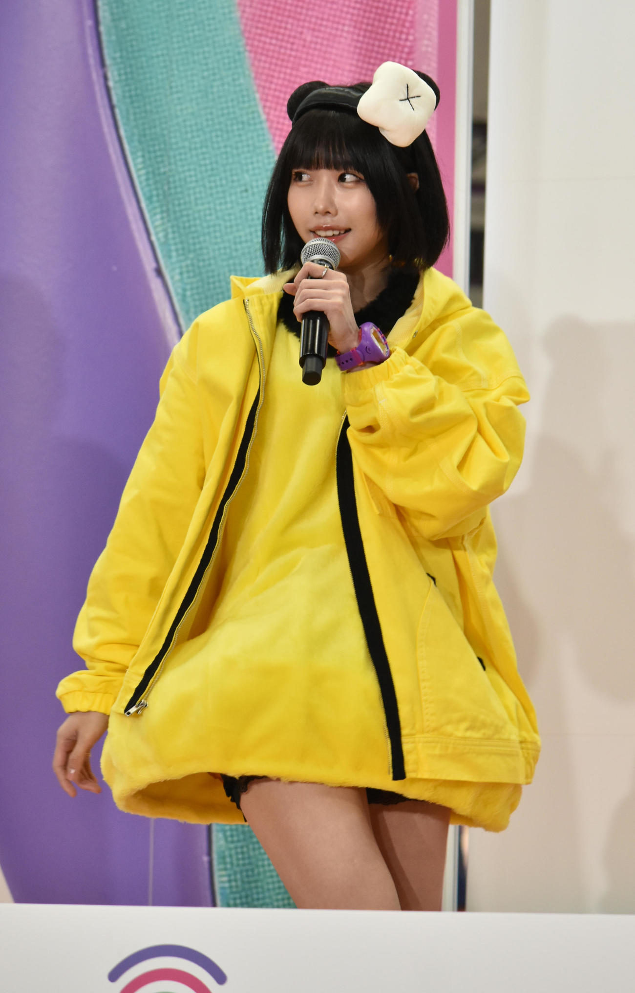 「東京おもちゃショー　2023　バンダイ　Tamagotchi Uniリリースイベント」に出席したあの