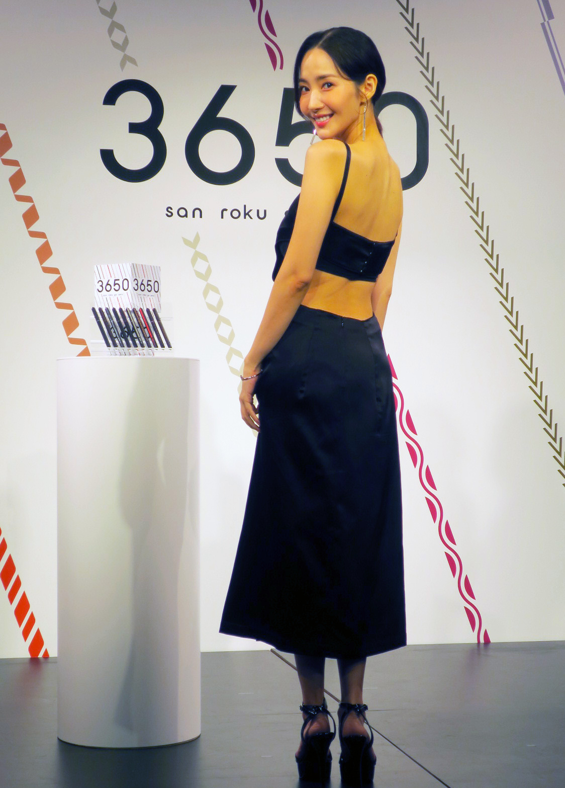 新コスメブランド「3650」発表会に登場したパク・ミニョン