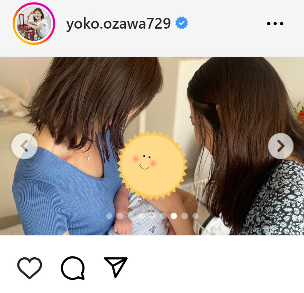 小澤陽子のインスタグラムから