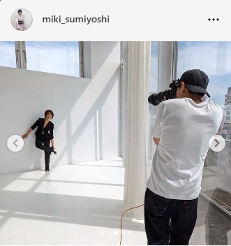 住吉美紀のインスタグラムから