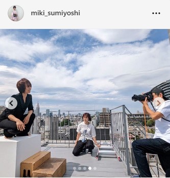住吉美紀のインスタグラムから