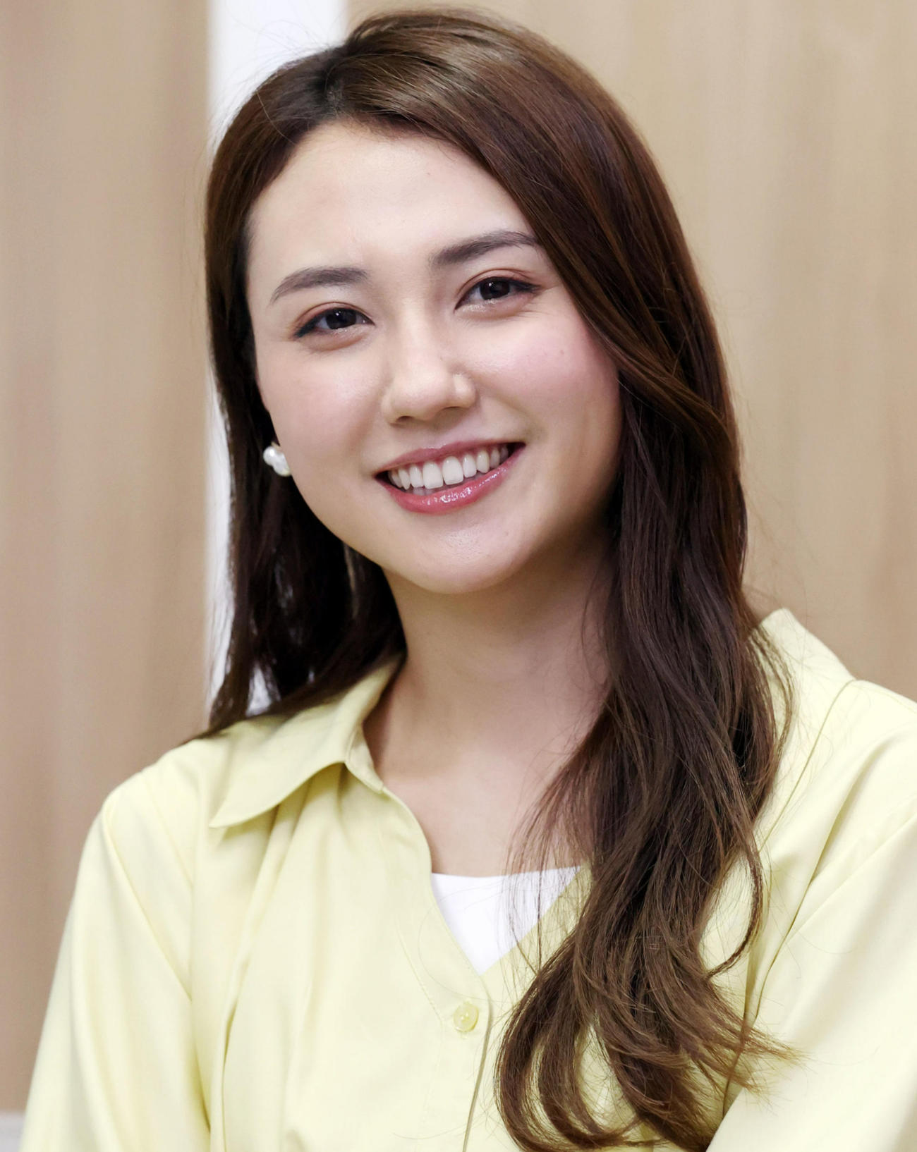 TBS山形純菜アナウンサー（2021年6月撮影）