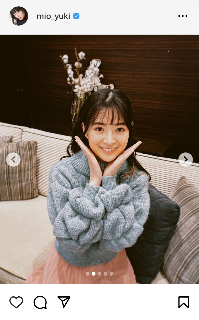 優希美青のインスタグラムから