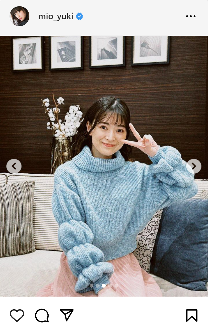 優希美青のインスタグラムから