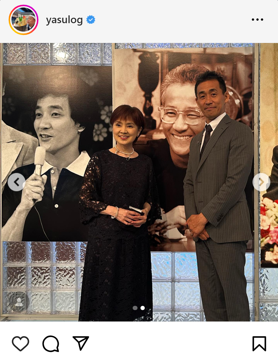 石田靖のインスタグラムから