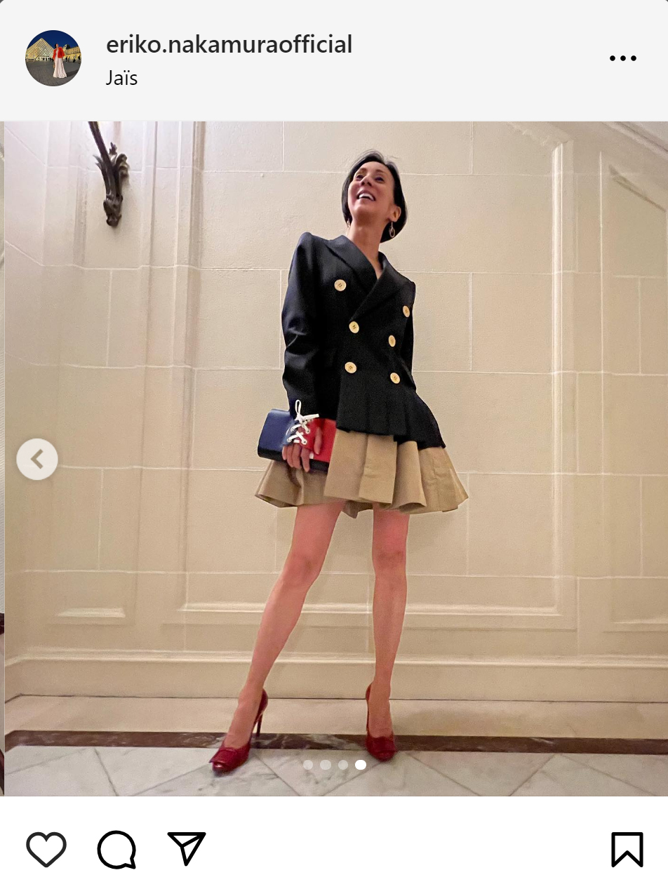 中村江里子のインスタグラムから