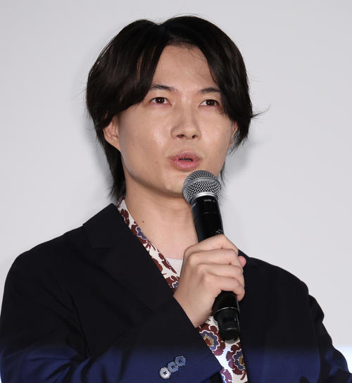 映画「大名倒産」公開直前イベントに出席した神木隆之介（撮影・中島郁夫）