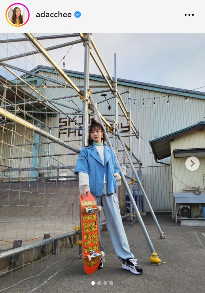 足立梨花のインスタグラムから