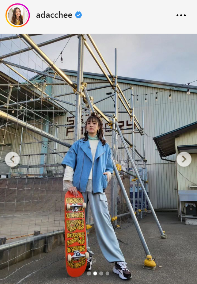 足立梨花のインスタグラムから