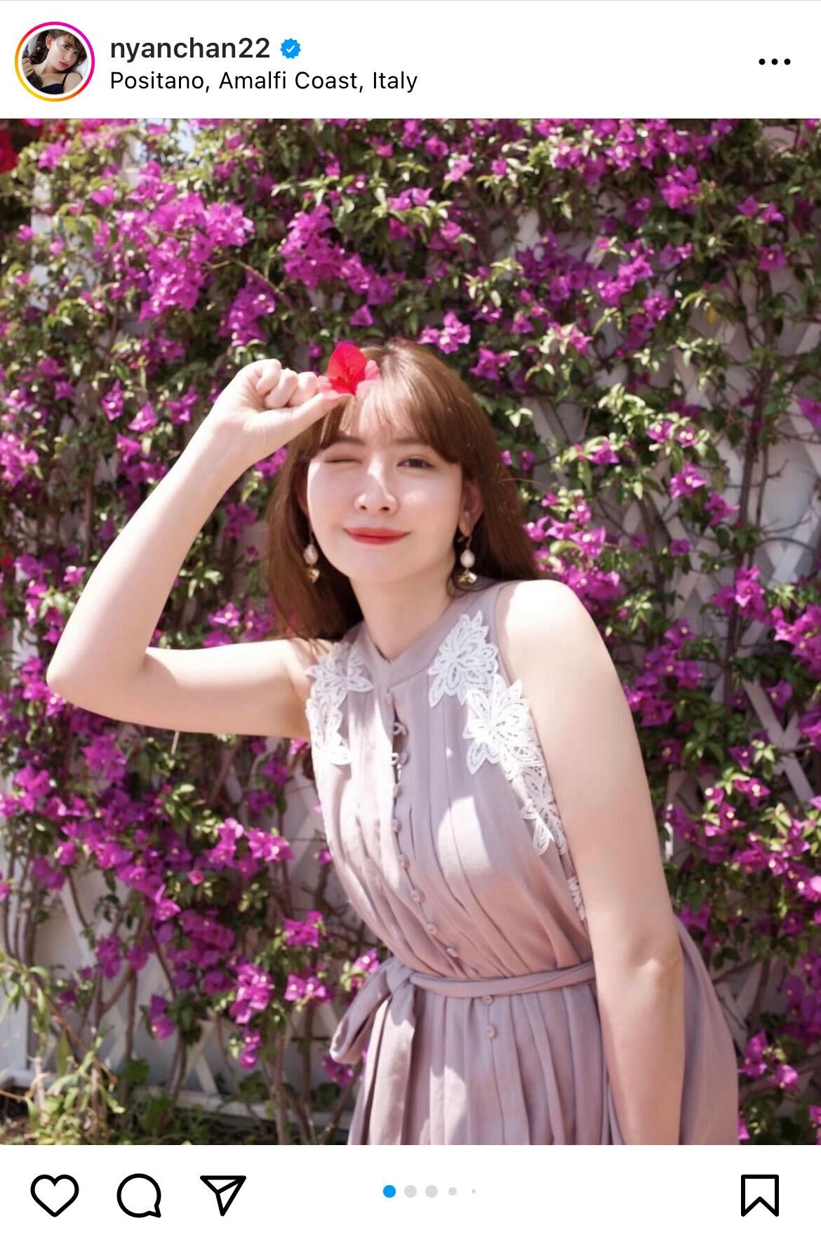 小嶋陽菜インスタグラムから