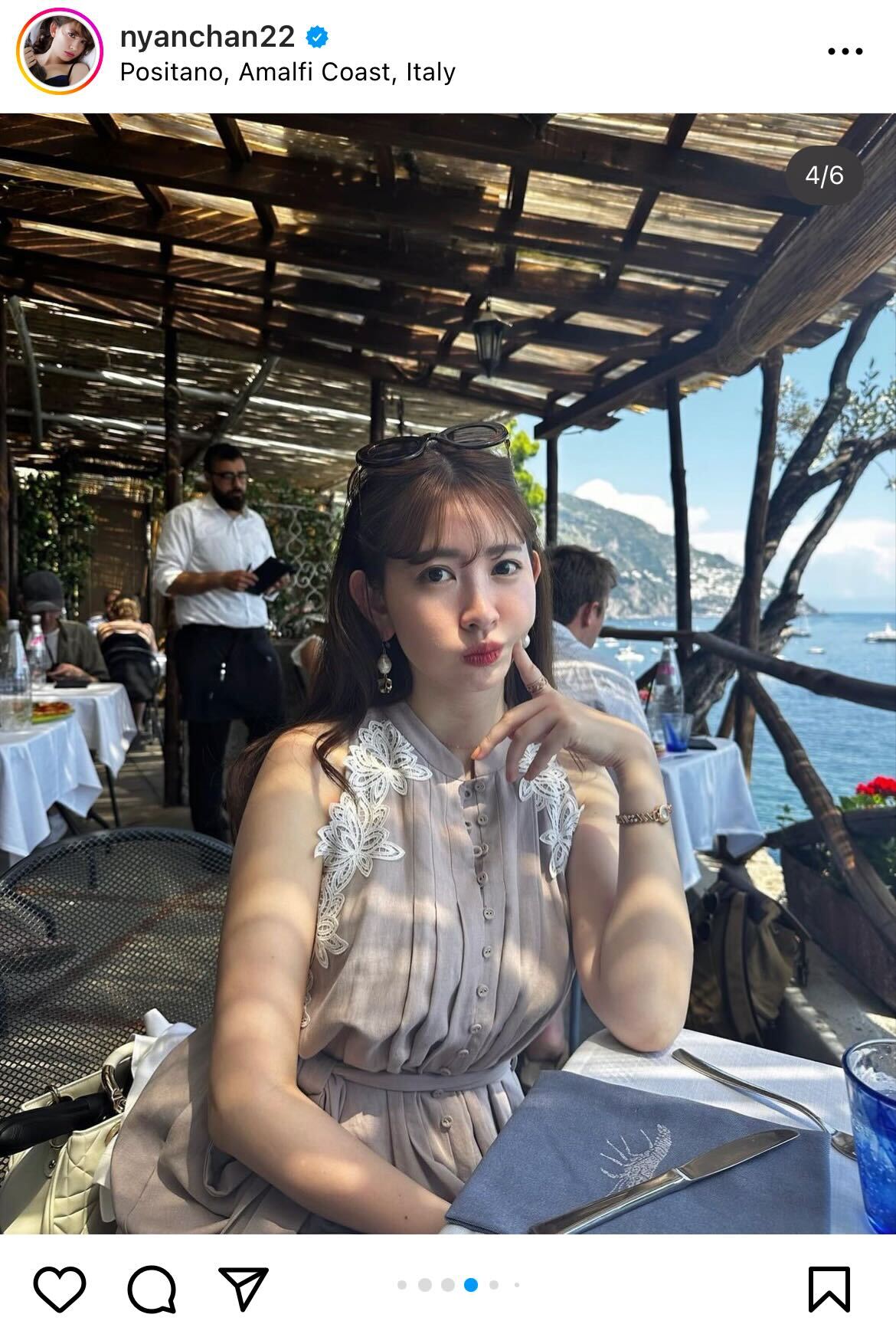 小嶋陽菜インスタグラムから